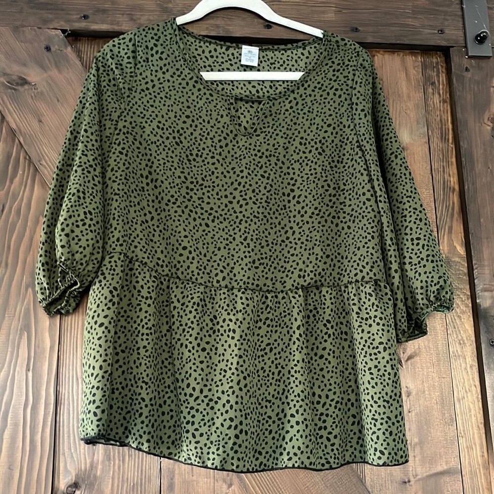 Cozy Rozy - 3/4 Sleeve Blouse